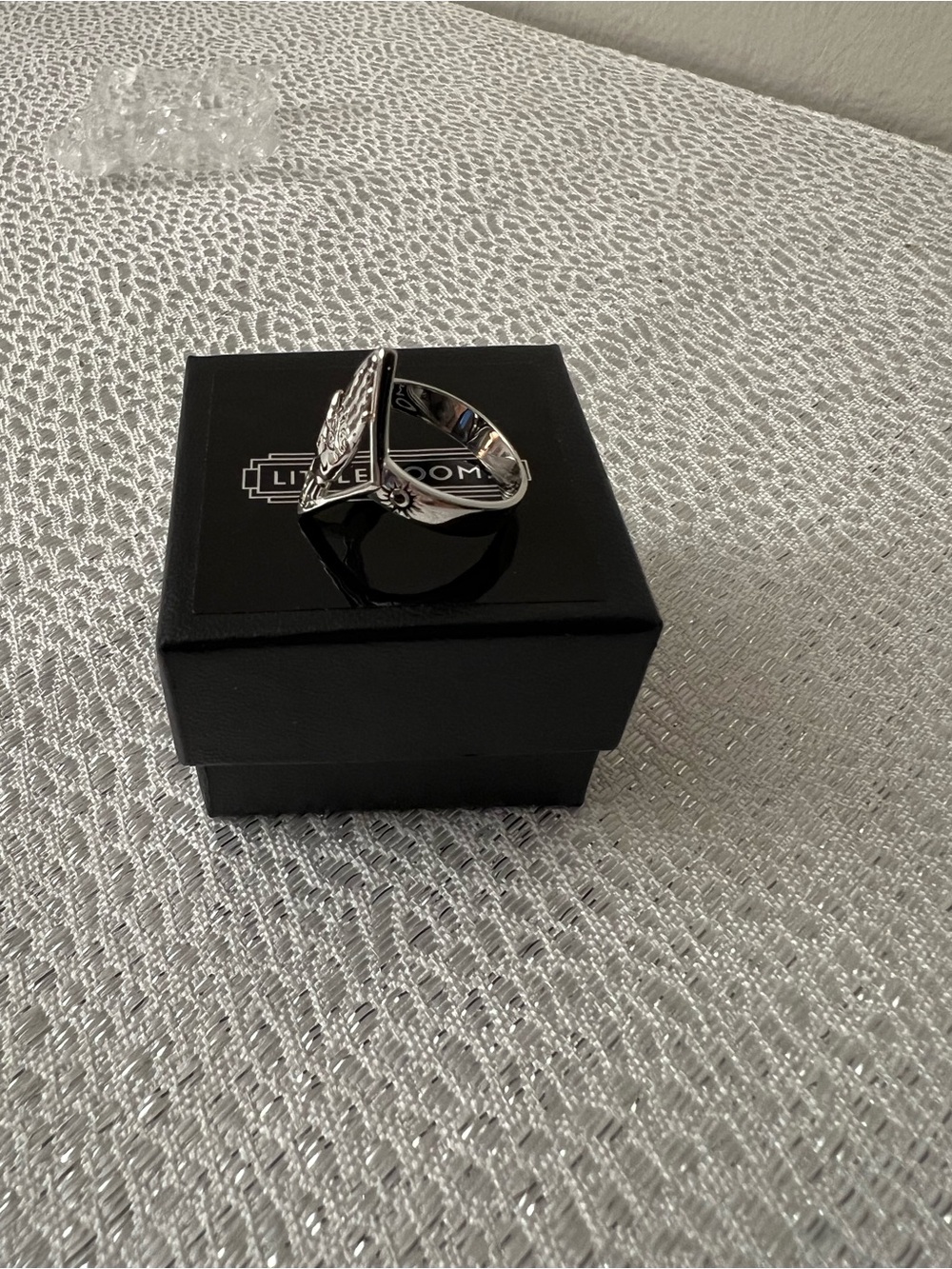 Little Rooms Fortune Ring Sterling Silver- Size 7 - Picture 7 of 7